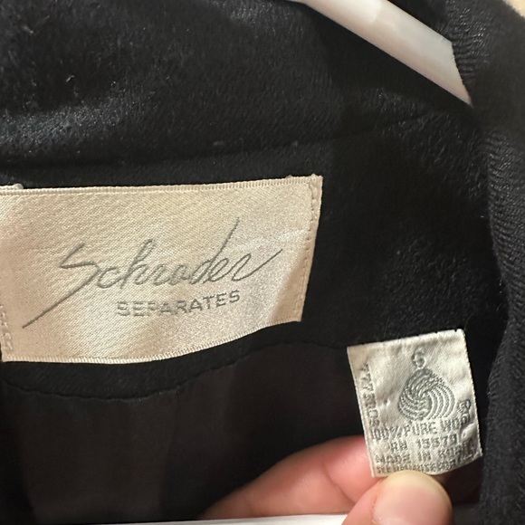 Schrader Separates 100% Wool Blazer - Picture 3 of 4
